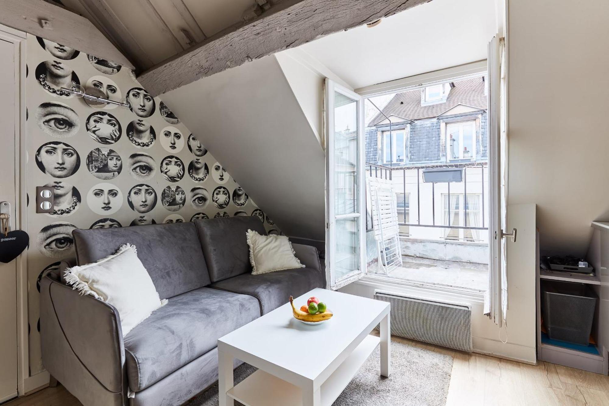 شقة Vosges 1Br Cozy باريس المظهر الخارجي الصورة