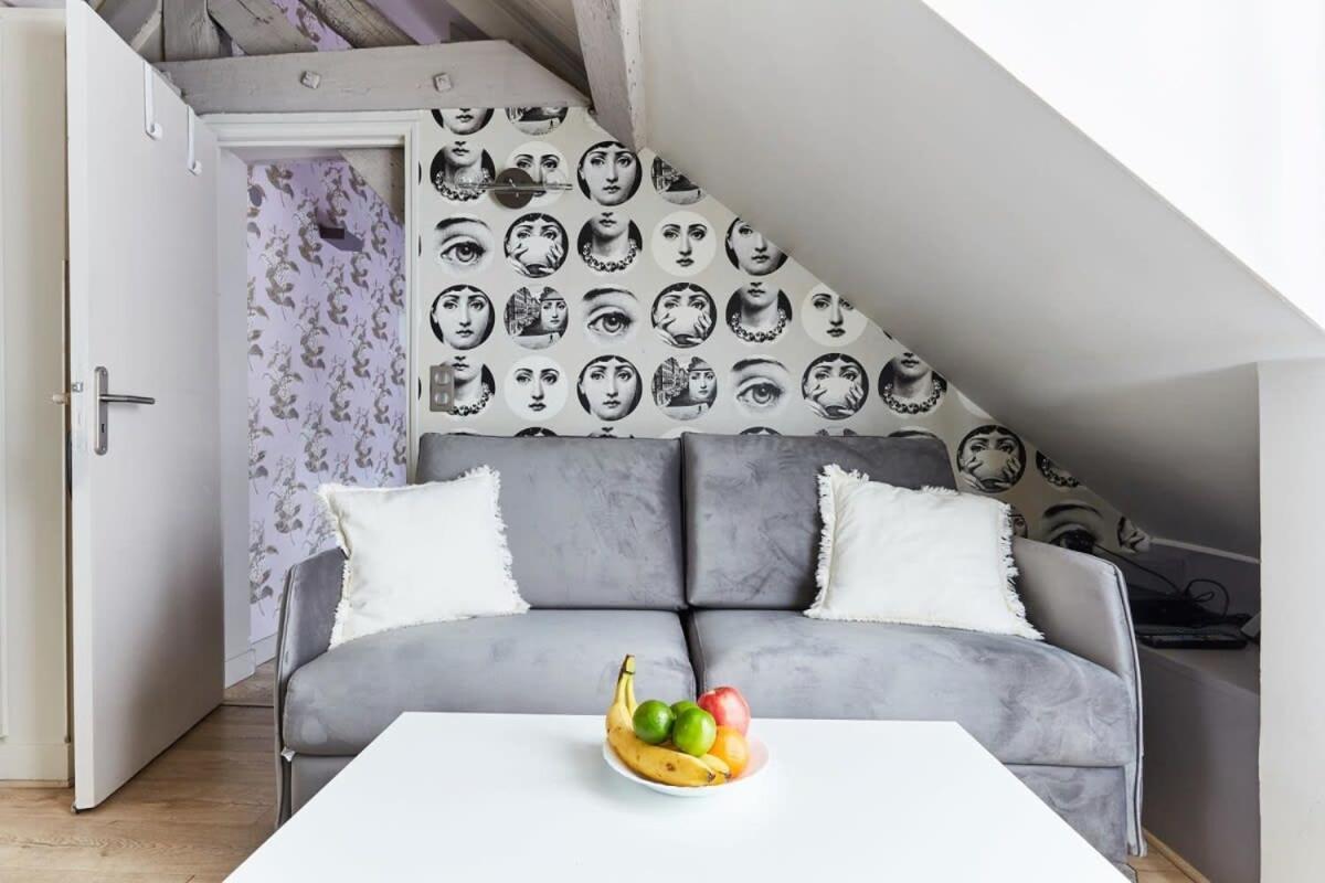 شقة Vosges 1Br Cozy باريس المظهر الخارجي الصورة