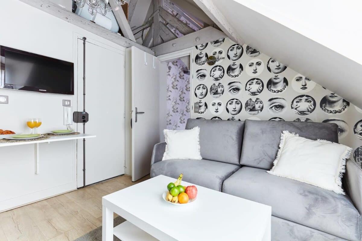 شقة Vosges 1Br Cozy باريس المظهر الخارجي الصورة