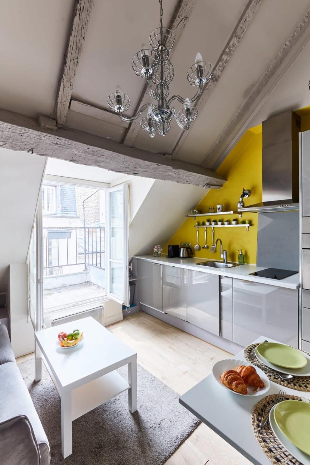 شقة Vosges 1Br Cozy باريس المظهر الخارجي الصورة